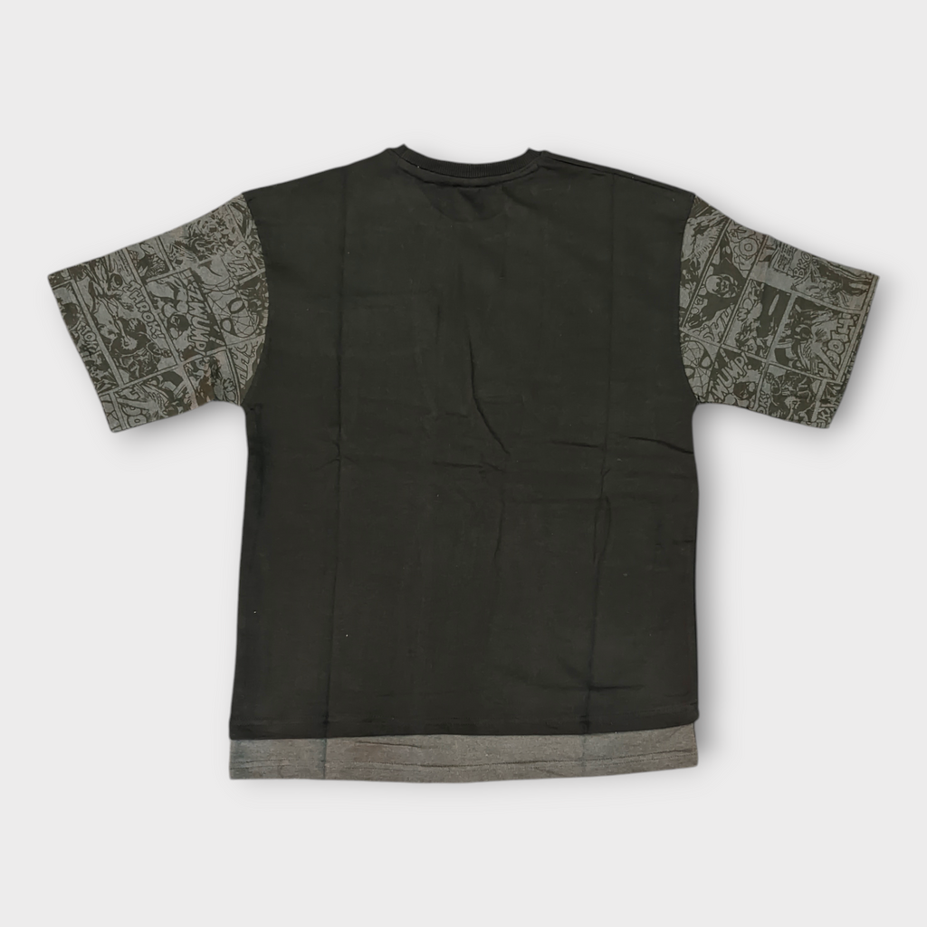 Marvell 1939 Oversized T-shirt with Dual Pockets